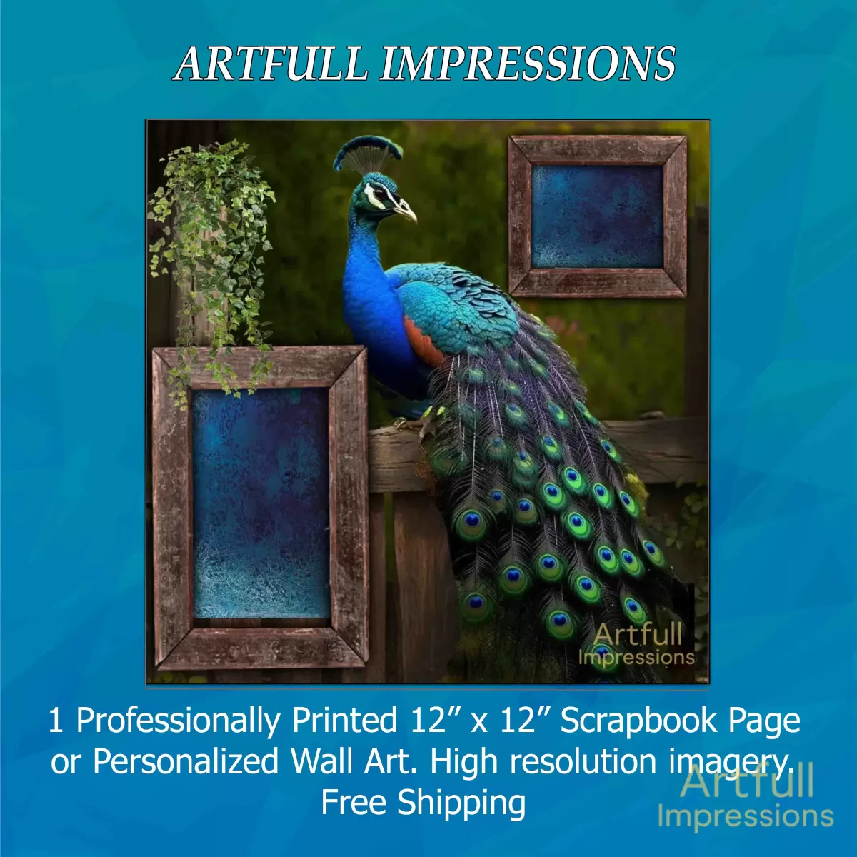 Elegant Peacock