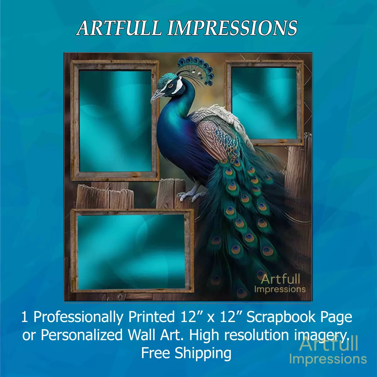 Beautiful Regal Peacock