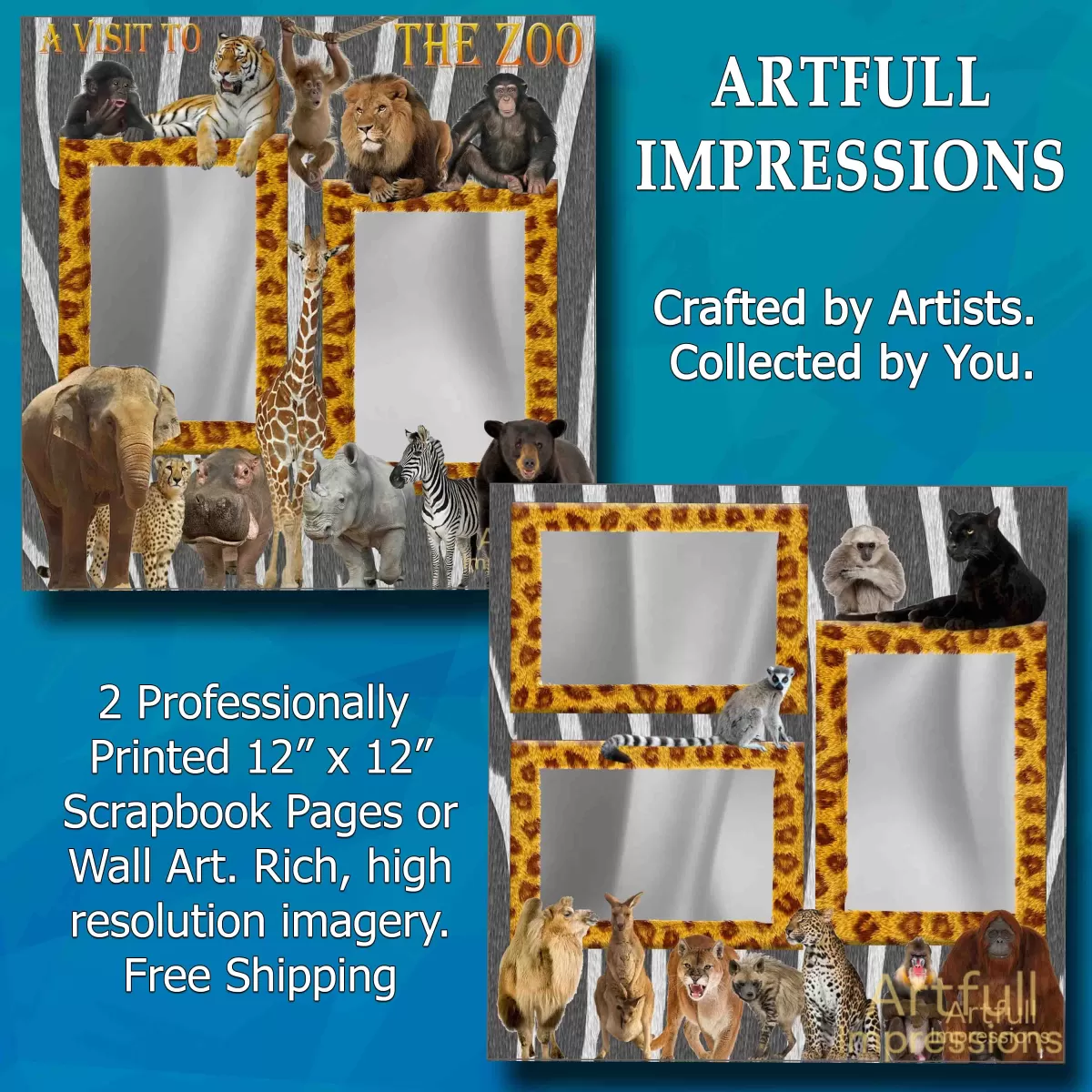 Zoo or Safari- A Set of 2