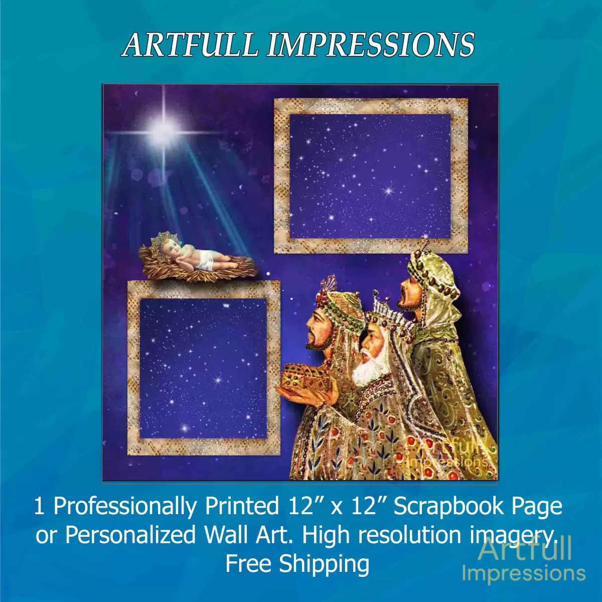 Wise Men’s Journey Nativity