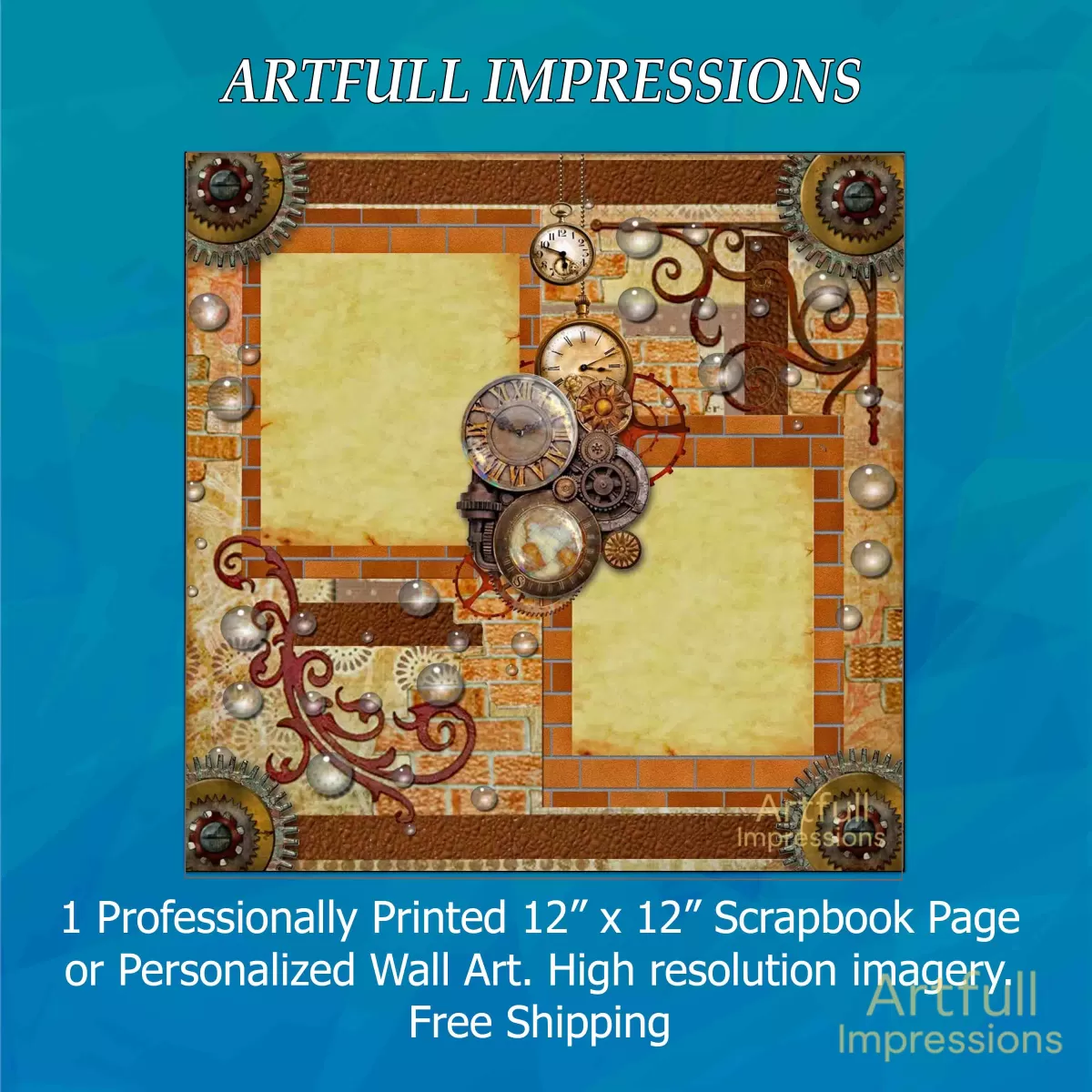 BRICKWORK & GEARS – Steampunk-Inspired Design
