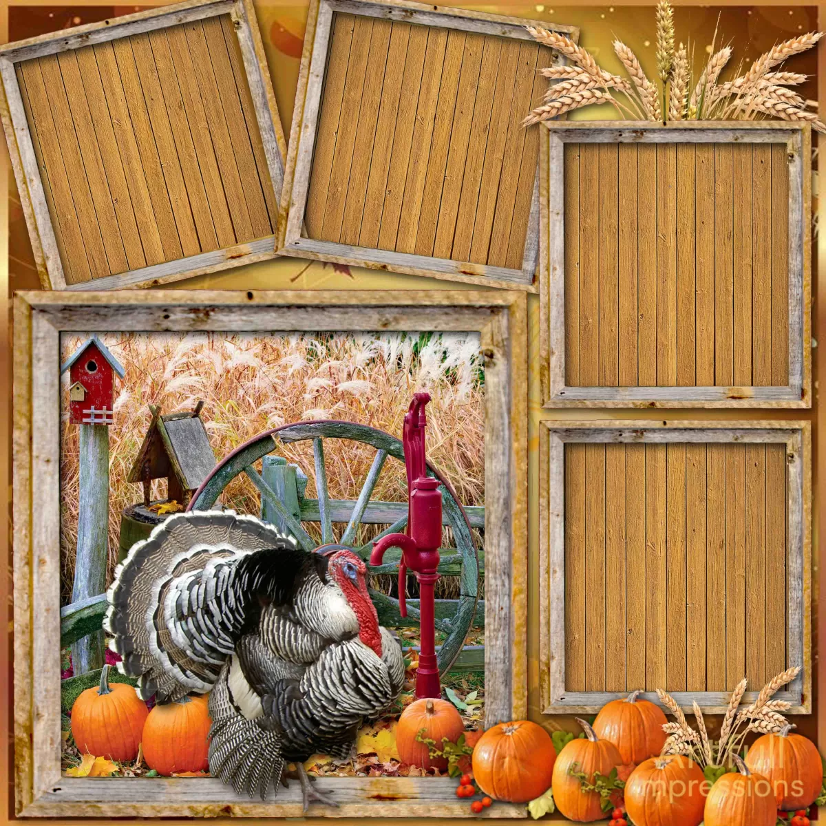 AUTUMN BLESSINGS – Harvest Turkey Gathering