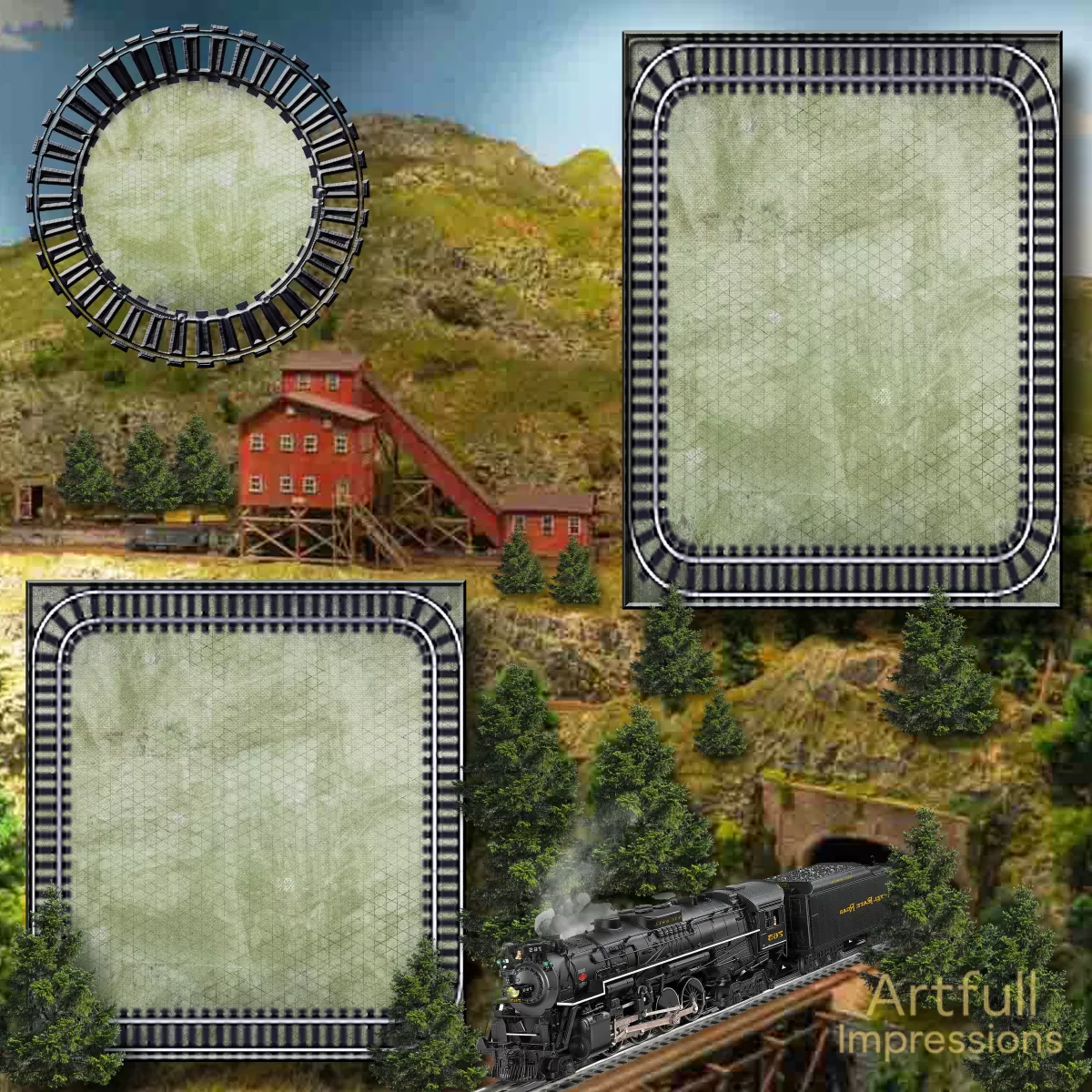 MOUNTAIN RAILWAY – Steam Train & Mining Camp