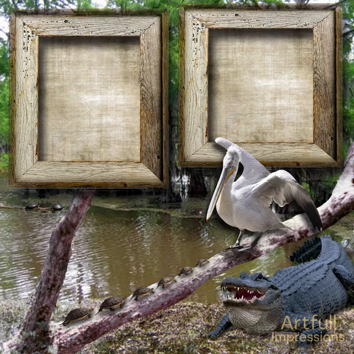 Bayou Wildlife at Rest