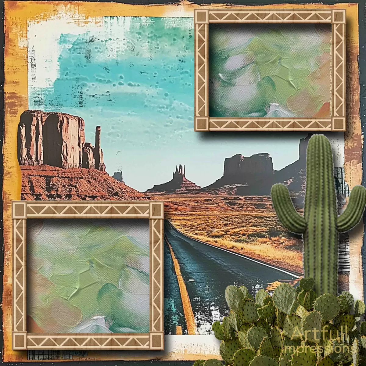 Rugged Desert Landscape